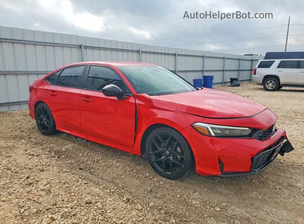2HGFE2F53SH503029 2025 HONDA CIVIC Red Przód prawy