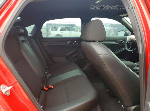 2HGFE2F53SH503029 2025 HONDA CIVIC Red Widok tylnych siedzeń