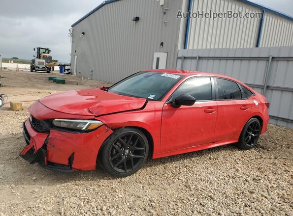 2HGFE2F53SH503029 2025 HONDA CIVIC Red Widok wnętrza 360 stopni