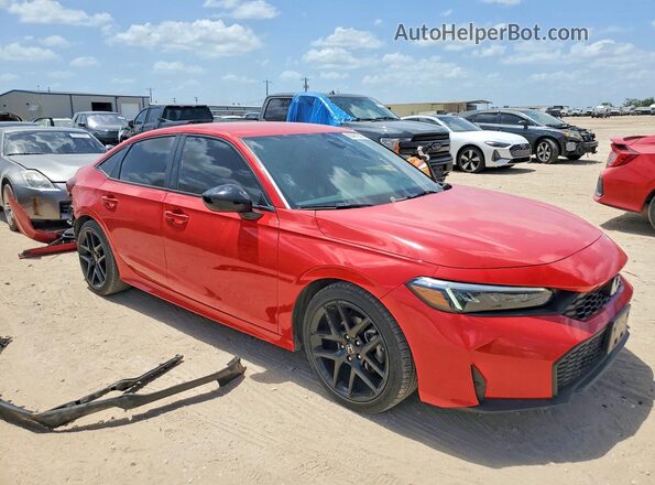 2HGFE2F53SH508246 2025 HONDA CIVIC Red წინა მარჯვენა