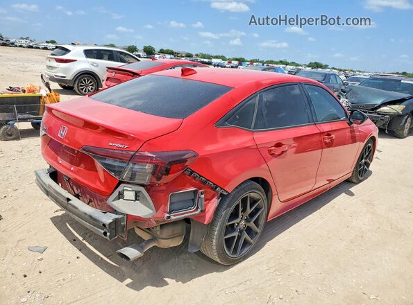 2HGFE2F53SH508246 2025 HONDA CIVIC Red უკანა მარჯვენა