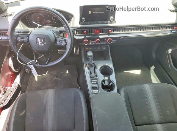2HGFE2F53SH508246 2025 HONDA CIVIC Red წინა პანელის ხედი