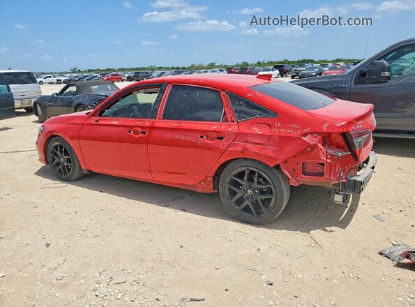 2HGFE2F53SH508246 2025 HONDA CIVIC Red უკანა მარცხენა