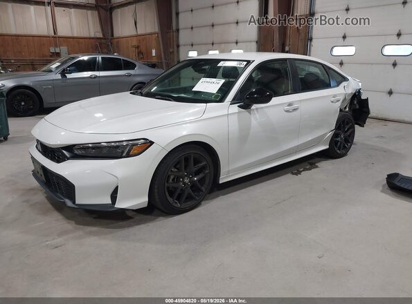2HGFE2F53SH517495 2025 HONDA CIVIC White Передня ліва чверть