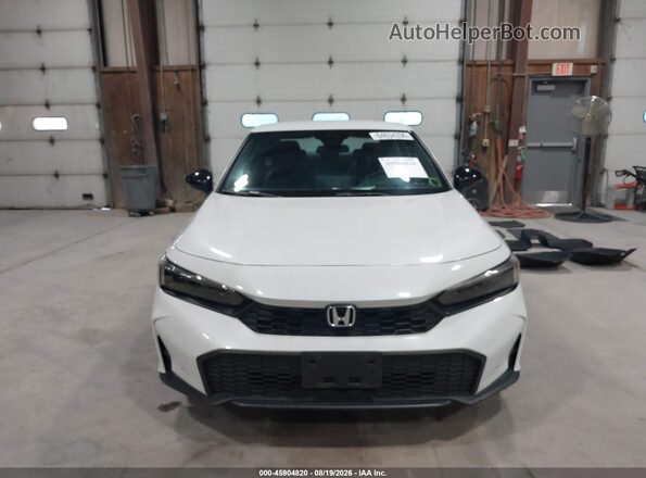 2HGFE2F53SH517495 2025 HONDA CIVIC White Вид щитка приладів