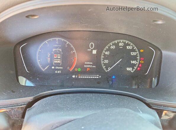 2HGFE2F53SH518338 2025 HONDA CIVIC Red Սարքավորումների վահանակի տեսք