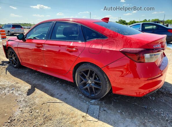 2HGFE2F53SH518338 2025 HONDA CIVIC Red Հետևի ձախ