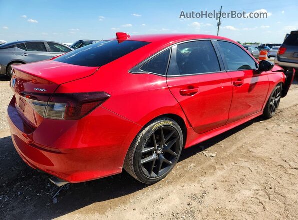 2HGFE2F53SH518338 2025 HONDA CIVIC Red Հետևի աջ