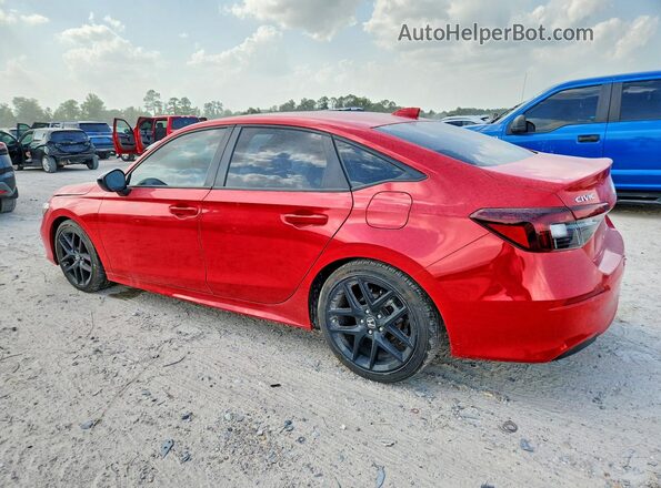 2HGFE2F53SH530649 2025 HONDA CIVIC Red Հետևի ձախ