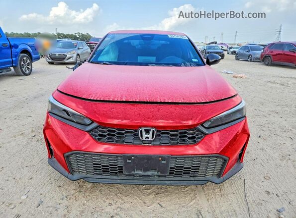 2HGFE2F53SH530649 2025 HONDA CIVIC Red Դիմացի տեսք