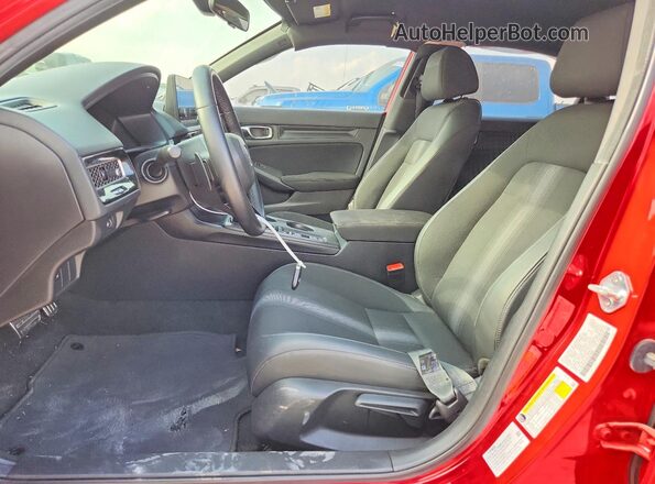 2HGFE2F53SH530649 2025 HONDA CIVIC Red Սալոնի դիմացի տեսք