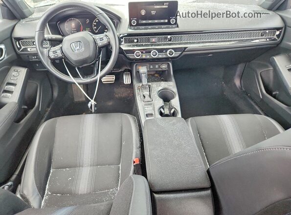 2HGFE2F53SH530764 2025 HONDA CIVIC Gray Widok deski rozdzielczej