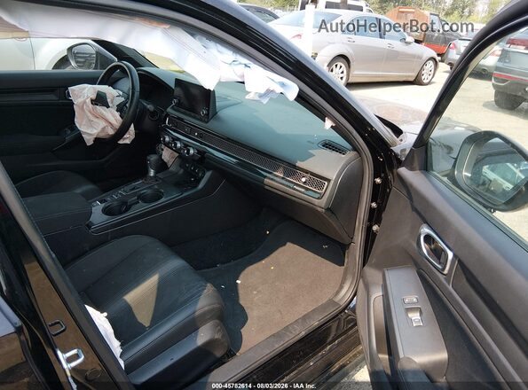 2HGFE2F53SH554689 2025 HONDA CIVIC Black Սալոնի դիմացի տեսք