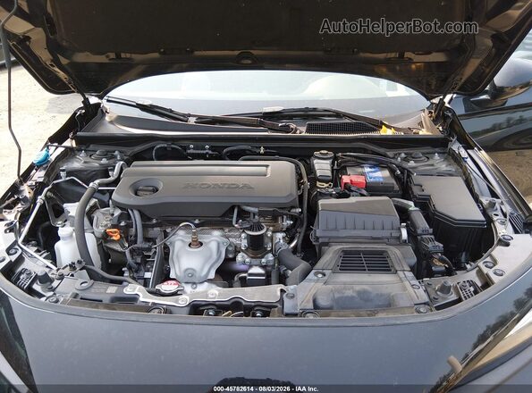 2HGFE2F53SH554689 2025 HONDA CIVIC Black Հետևի տեսք