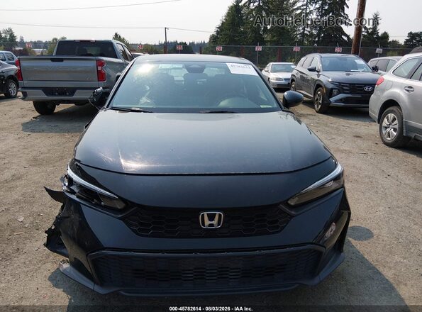 2HGFE2F53SH554689 2025 HONDA CIVIC Black Սարքավորումների վահանակի տեսք
