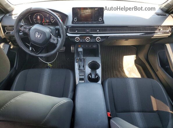 2HGFE2F53SH564199 2025 HONDA CIVIC Gray Dashboard view