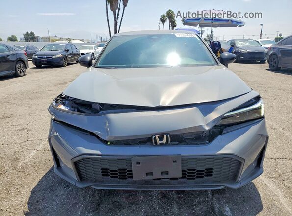 2HGFE2F53SH583853 2025 HONDA CIVIC Gray Դիմացի տեսք