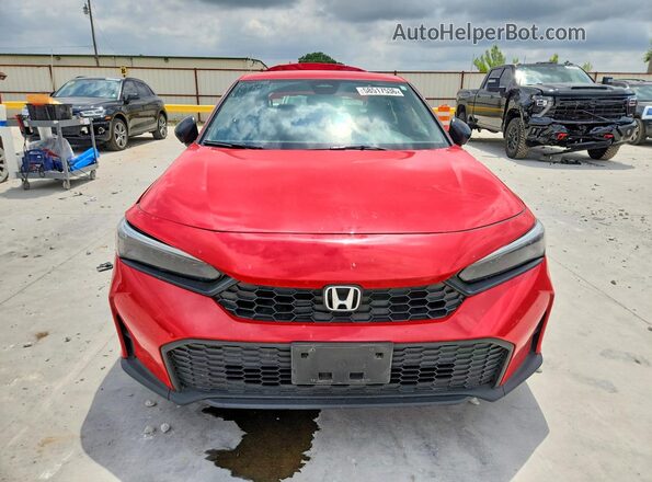 2HGFE2F53SH594349 2025 HONDA CIVIC Red Դիմացի տեսք