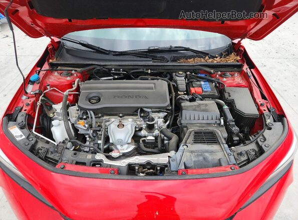 2HGFE2F53SH594349 2025 HONDA CIVIC Red Սալոնի հետևի տեսք