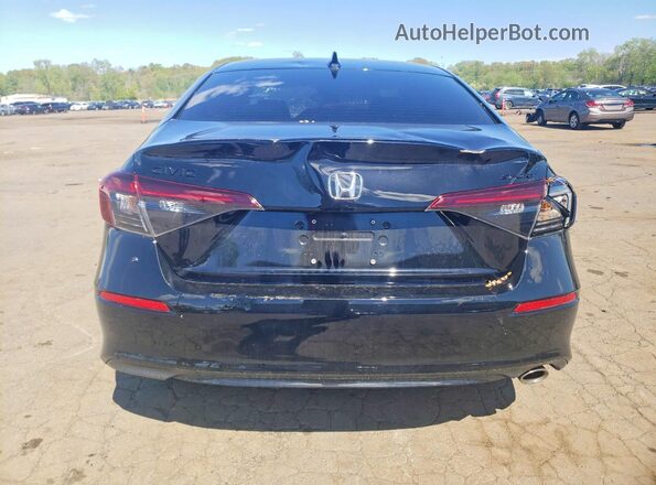2HGFE2F53TH516090 2026 HONDA CIVIC Black Widok z tyłu
