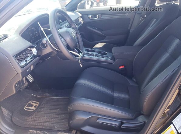 2HGFE2F53TH516090 2026 HONDA CIVIC Black Widok wnętrza z przodu
