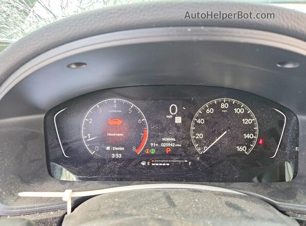 2HGFE2F53TH526697 2026 HONDA CIVIC Gray Սարքավորումների վահանակի տեսք