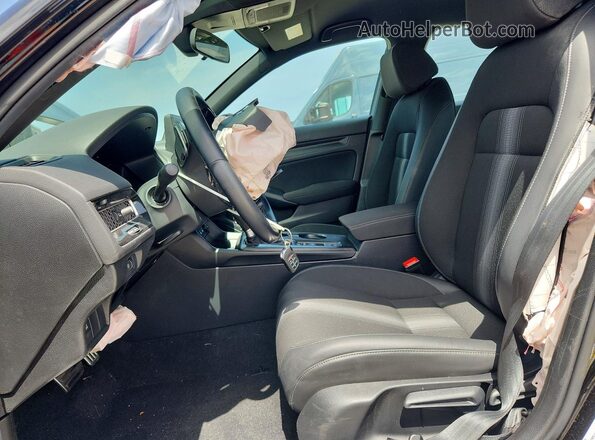 2HGFE2F53TH543175 2026 HONDA CIVIC Черный Вид салона спереди