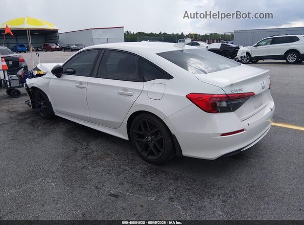 2HGFE2F54NH573756 2022 HONDA CIVIC White Rear left