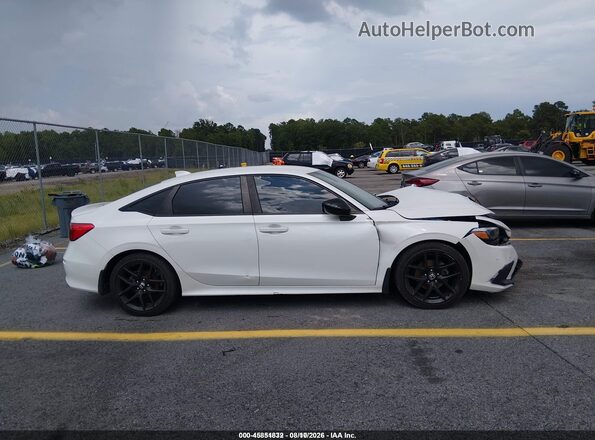 2HGFE2F54NH573756 2022 HONDA CIVIC White Rear interior view