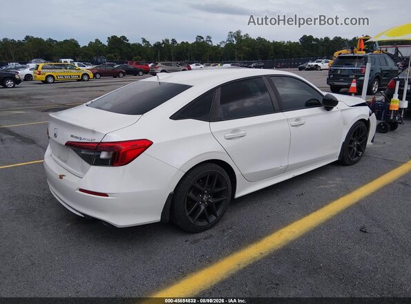 2HGFE2F54NH573756 2022 HONDA CIVIC White Rear right