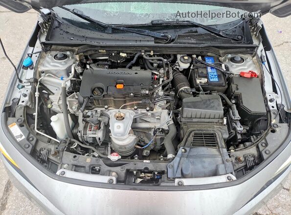 2HGFE2F54NH585938 2022 HONDA CIVIC Silver Вид задньої частини салону