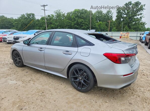 2HGFE2F54NH585938 2022 HONDA CIVIC Silver Задня ліва чверть