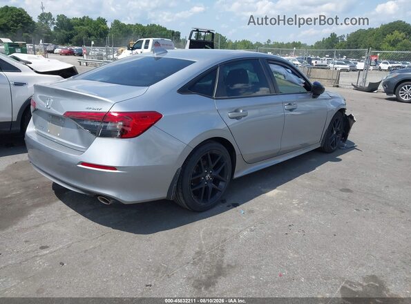 2HGFE2F54NH591710 2022 HONDA CIVIC Silver Задня права чверть