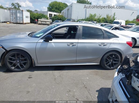 2HGFE2F54NH591710 2022 HONDA CIVIC Silver Панорамний вид салону 360°