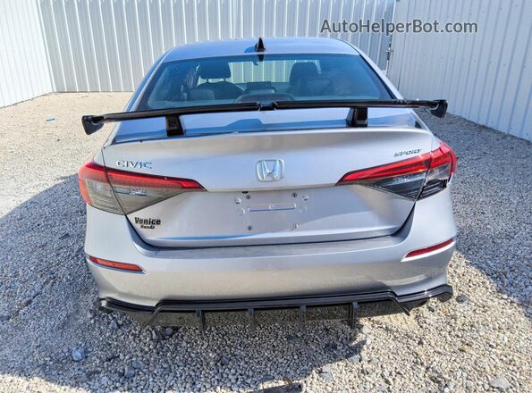 2HGFE2F54NH602639 2022 HONDA CIVIC Silver Vista trasera