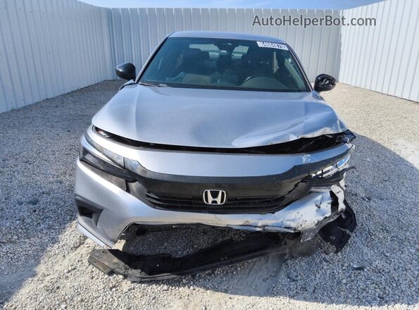 2HGFE2F54NH602639 2022 HONDA CIVIC Silver Vista de la etiqueta del VIN