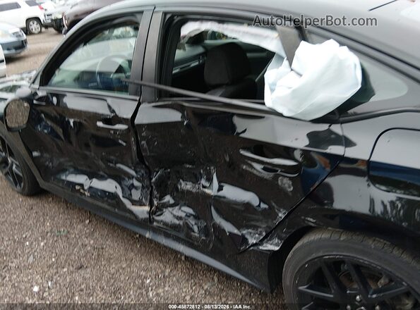 2HGFE2F54NH605749 2022 HONDA CIVIC Black Front view