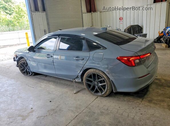 2HGFE2F54PH506075 2023 HONDA CIVIC Blue Հետևի ձախ