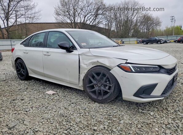 2HGFE2F54PH526066 2023 HONDA CIVIC White Передня права чверть