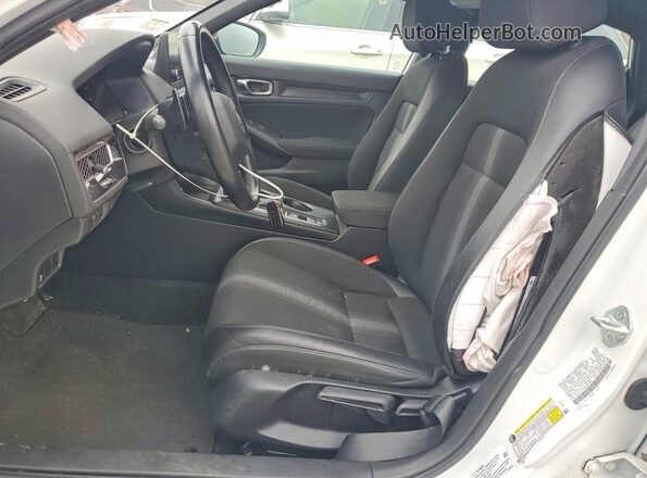 2HGFE2F54PH526066 2023 HONDA CIVIC White Вид салону спереду