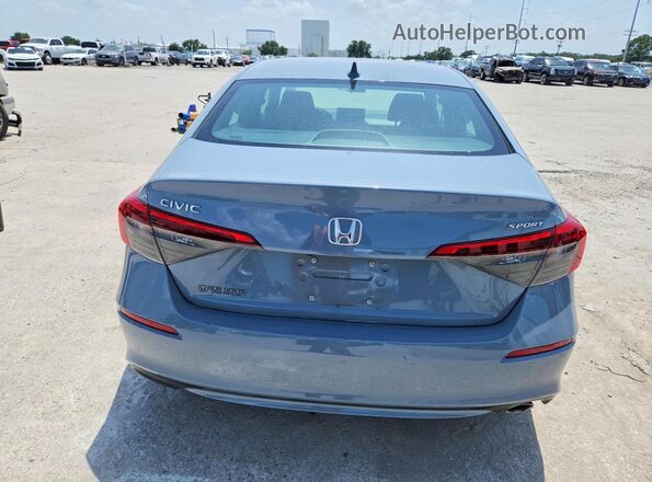 2HGFE2F54PH529095 2023 HONDA CIVIC Silver Հետևի տեսք
