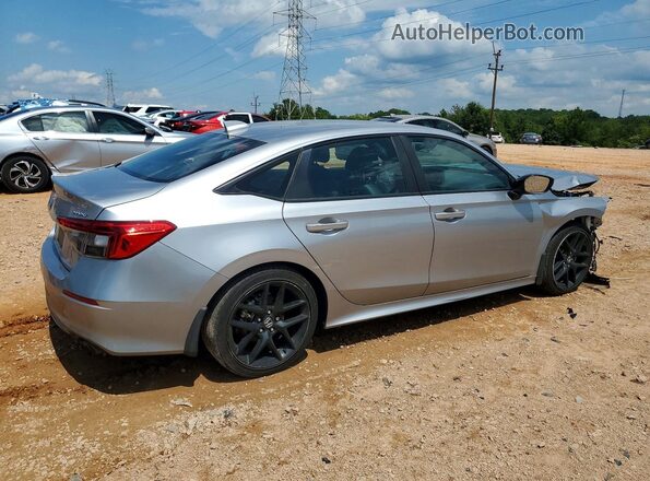 2HGFE2F54PH544938 2023 HONDA CIVIC Серебряный Задняя правая четверть