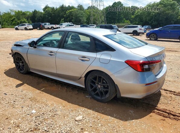 2HGFE2F54PH544938 2023 HONDA CIVIC Серебряный Задняя левая четверть