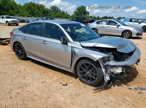 2HGFE2F54PH544938 2023 HONDA CIVIC Серебряный Передняя правая четверть