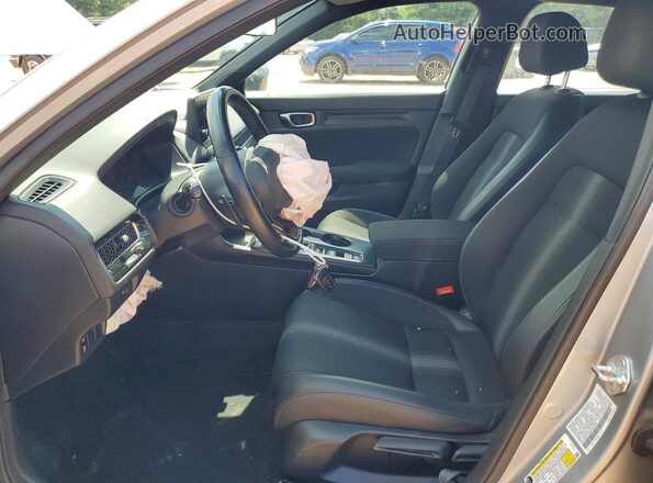 2HGFE2F54PH544938 2023 HONDA CIVIC Серебряный Вид салона спереди