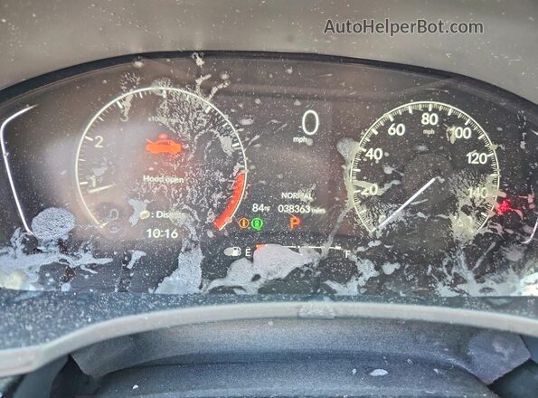 2HGFE2F54PH553963 2023 HONDA CIVIC Gray Սարքավորումների վահանակի տեսք