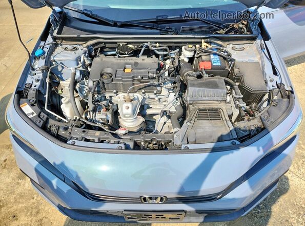 2HGFE2F54PH553963 2023 HONDA CIVIC Gray Սալոնի հետևի տեսք