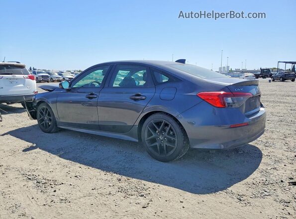 2HGFE2F54PH565840 2023 HONDA CIVIC Gray უკანა მარცხენა