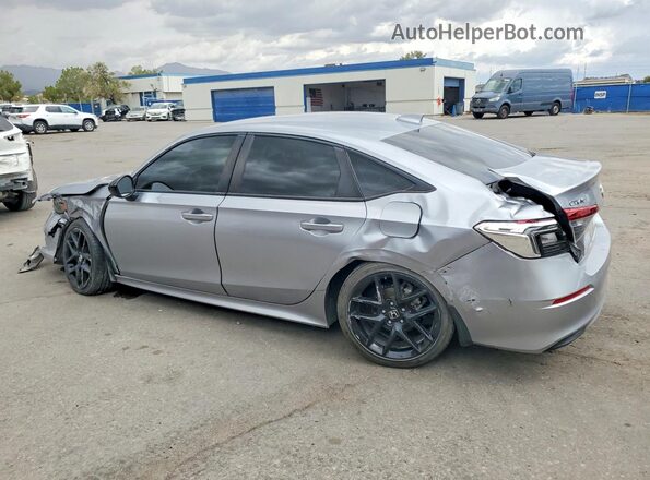 2HGFE2F54RH508346 2024 HONDA CIVIC Silver Trasero izquierdo