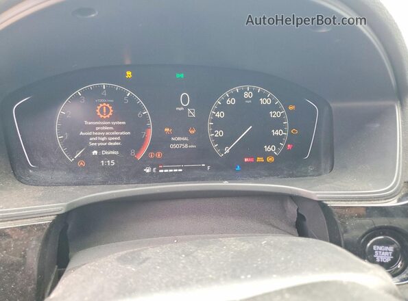 2HGFE2F54RH508346 2024 HONDA CIVIC Silver Vista del cuadro de instrumentos